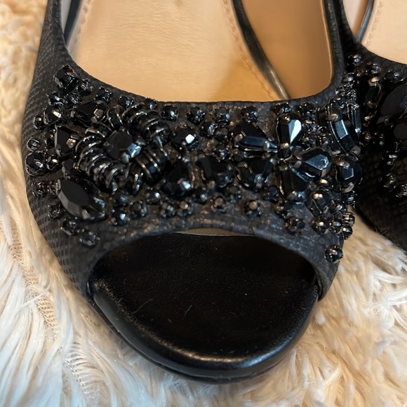 Antonio Melani size 7.5 open toed heel - Picture 5 of 14